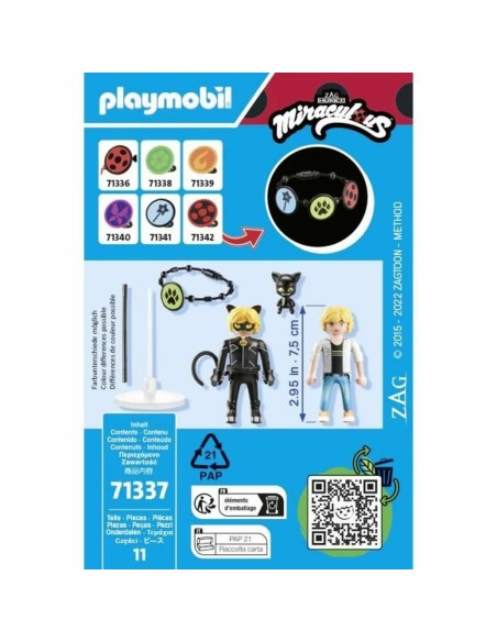 Playset Playmobil 71337 Miraculous 11 Pieces