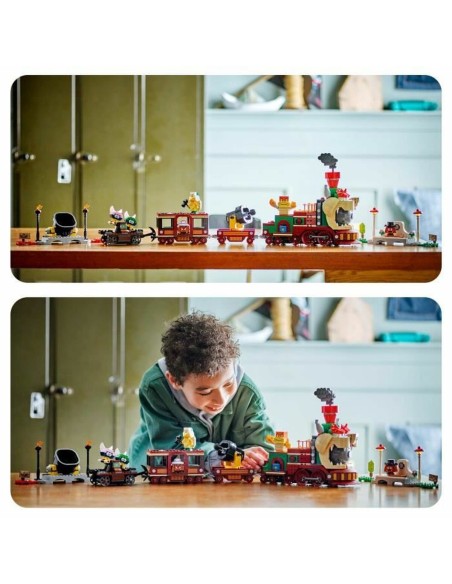 Construction set Lego 71437 Bowser's Express Train Multicolour 1392 Pieces