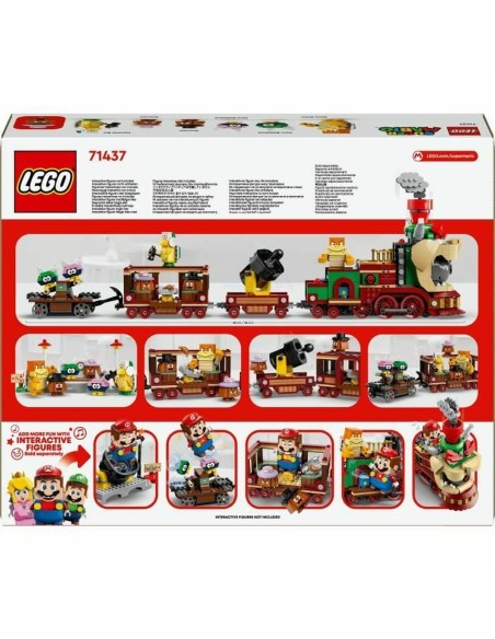 Construction set Lego 71437 Bowser's Express Train Multicolour 1392 Pieces