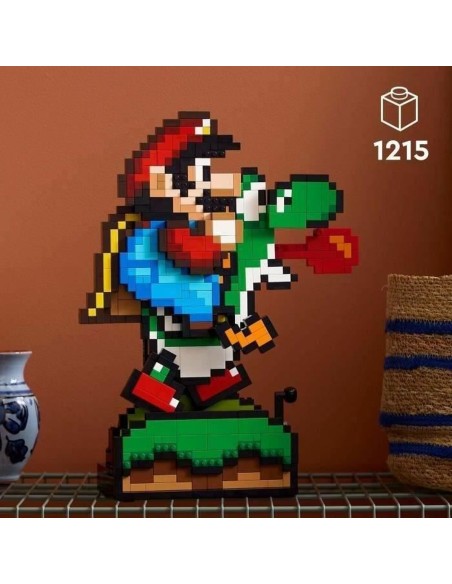 Construction set Lego Super Mario World™ Mario and Yoshi