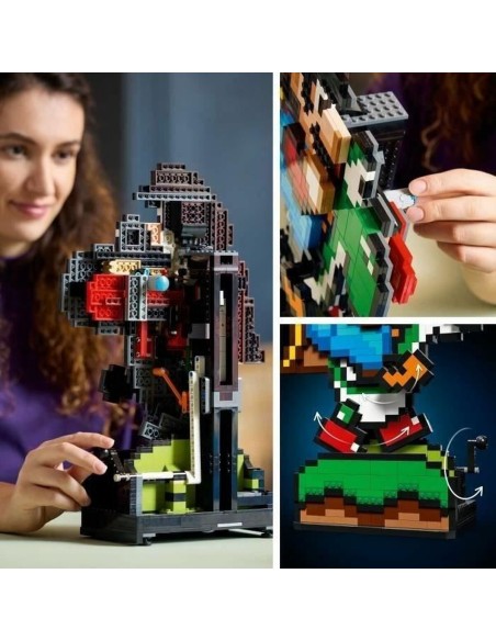 Construction set Lego Super Mario World™ Mario and Yoshi