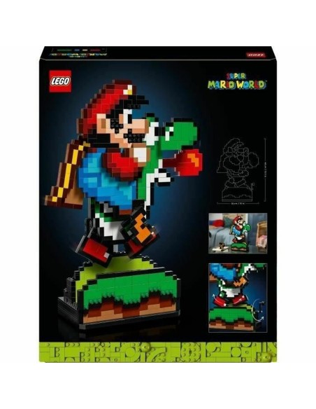 Construction set Lego Super Mario World™ Mario and Yoshi