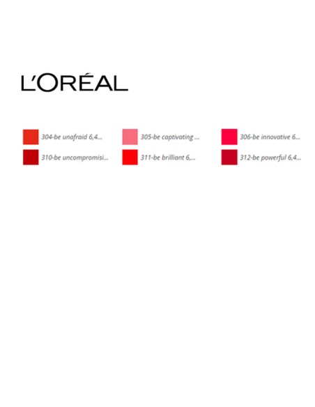 Lip-gloss Brilliant Signature L'Oreal Make Up (6,40 ml)