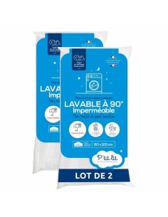 Cot protector P'TIT LIT 70 x 140 cm White 25 Pieces (25 Units)
