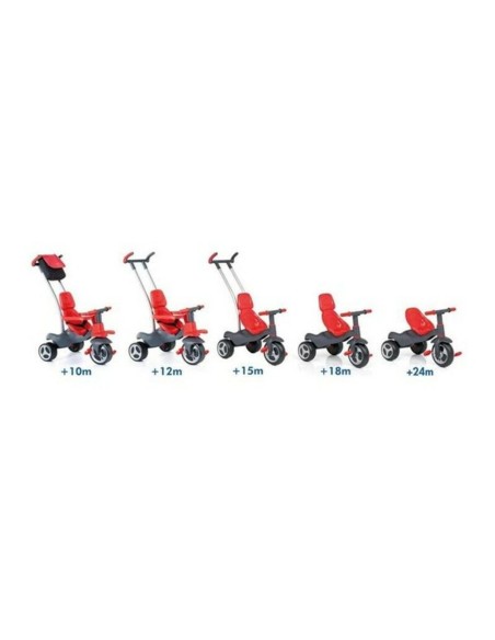 Tricycle Urban Trike Red Moltó (98 cm)