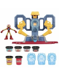 Modelling Clay Game Play-Doh Iron Man Armor Factory Yellow 2