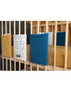 Cot protector Domiva Brown 25 Pieces 2