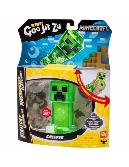 Jointed Figure Goo Jit Zu Creeper de Minecraft