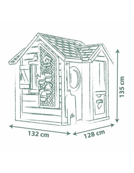 Children's play house Smoby Life Garden