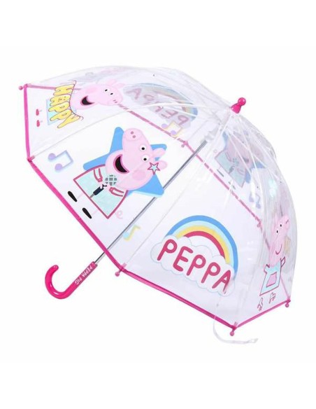 Umbrella Peppa Pig Pink 100 % POE