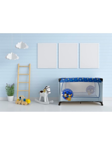 Travel cot Mickey Mouse CZ10607 120 x 65 x 76 cm Blue