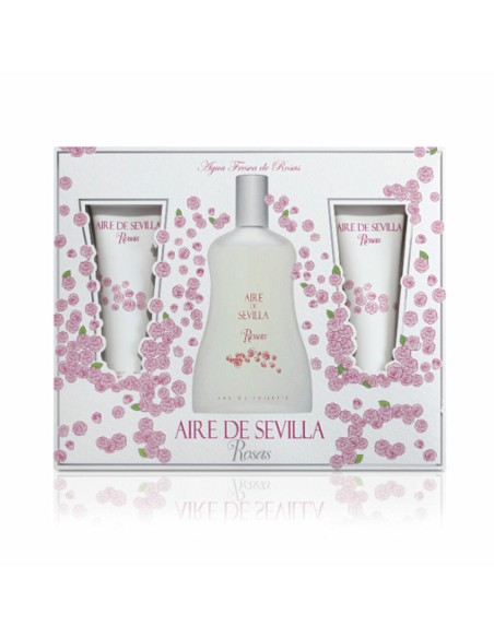 Women's Perfume Set Aire de Sevilla ROSAS 3 Pieces