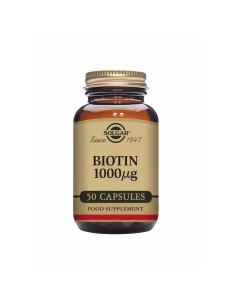Food Supplement Solgar   Biotin 50 Units