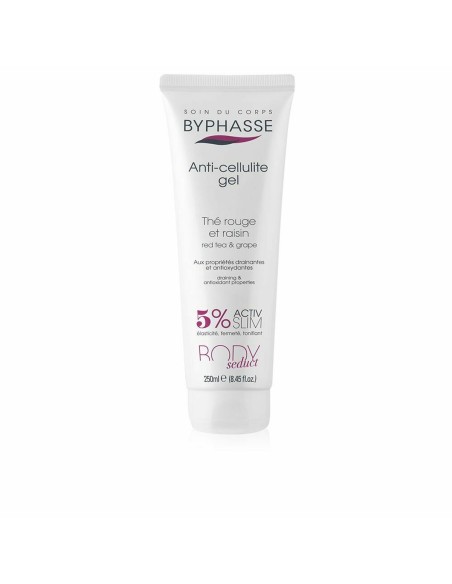 Anti-Cellulite Gel Byphasse Body Seduct Gel Nori Red Tea Grapes 250 ml
