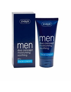 Hydrating Facial Cream Ziaja Men Spf 6 (50 ml) 2