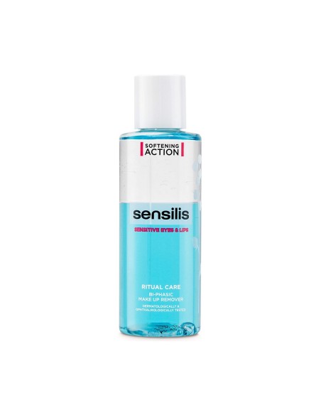 Facial Biphasic Makeup Remover Sensilis Ritual Care Eyes Lips (150 ml)