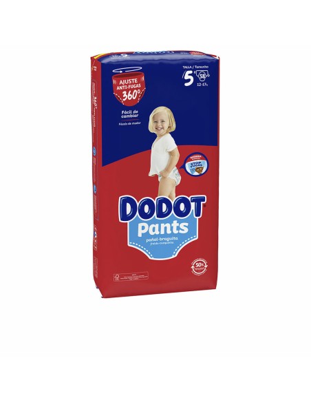 Disposable nappies Dodot Pants Size 5 Knickers (58 Units)
