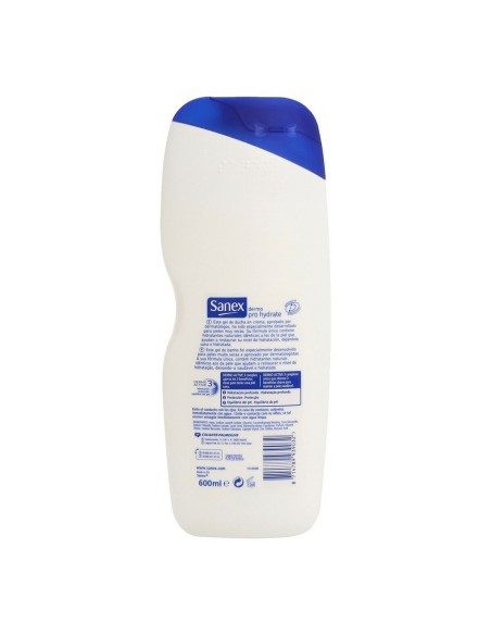 Moisturising Shower Gel Sanex 600 ml