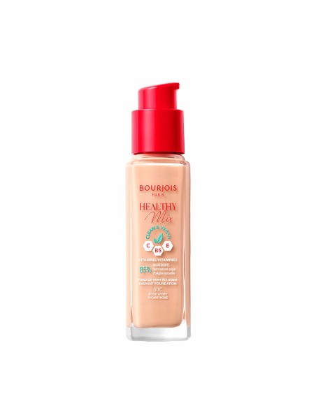 Liquid Make Up Base Bourjois Healthy Mix Nº 50C Rose ivory 30 ml