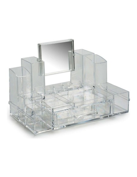 Make-up organizer Berilo 6221 Transparent 15,5 x 19,5 x 30 cm