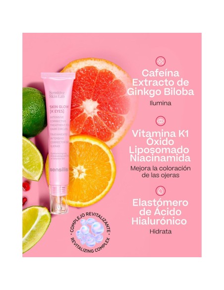 Cream for Eye Area Sensilis SKIN GLOW FACIAL 15 ml