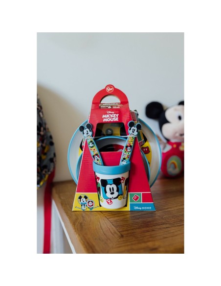 Children’s Dinner Set Mickey Mouse CZ11306 Plastic (5 Pieces)
