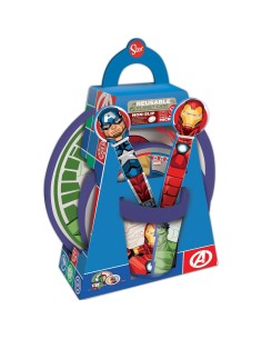 Children’s Dinner Set The Avengers CZ11304 Plastic (5 Pieces)