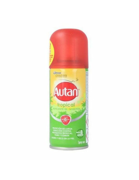 Common and Tiger Mosquito Repellent Autan Tropical 100 ml 8 hours Spray