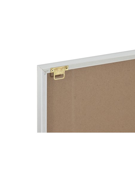 Painting Home ESPRIT Yellow Blue Canvas 30 x 1,8 x 40 cm (4 Units)