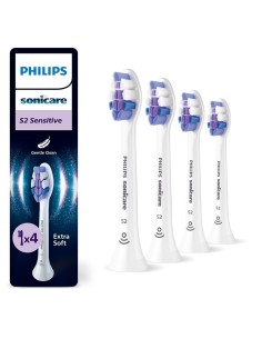 Replacement Head Philips HX6054/87 White 4 Units