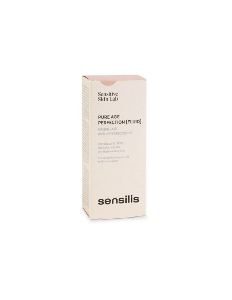 Crème Make-up Base Sensilis Pure Age Perfection 03-beig Anti-imperfections (30 ml)