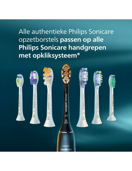 Replacement Head Philips HX9044/88 Black 4 Units