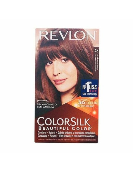 Dye No Ammonia Colorsilk Revlon CS Golden Brown (1 Unit)