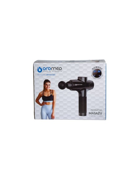 Massage Gun for Relaxation and Muscle Recovery Oromed ORO-GUN PRO BLACK 20 W Black