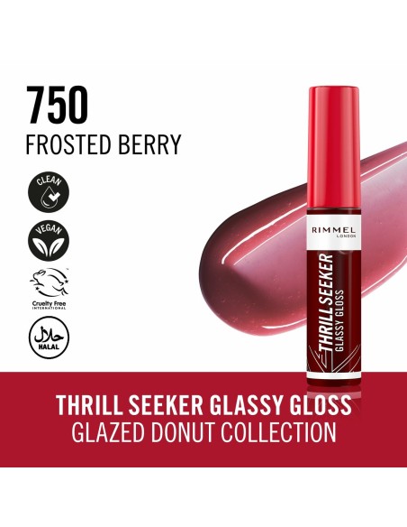 Lip-gloss Rimmel London THRILL SEEKER Nº 750-Frosted Berry 6 ml