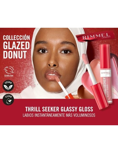 Lip-gloss Rimmel London THRILL SEEKER Nº 750-Frosted Berry 6 ml