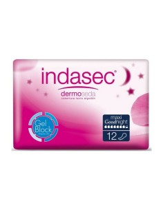 Incontinence Sanitary Pad Dermoseda Good Night maxi Indasec 1233-39871 (12 uds) (Parapharmacy)