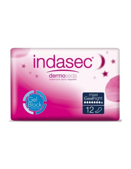 Incontinence Sanitary Pad Dermoseda Good Night maxi Indasec 1233-39871 (12 uds) (Parapharmacy)