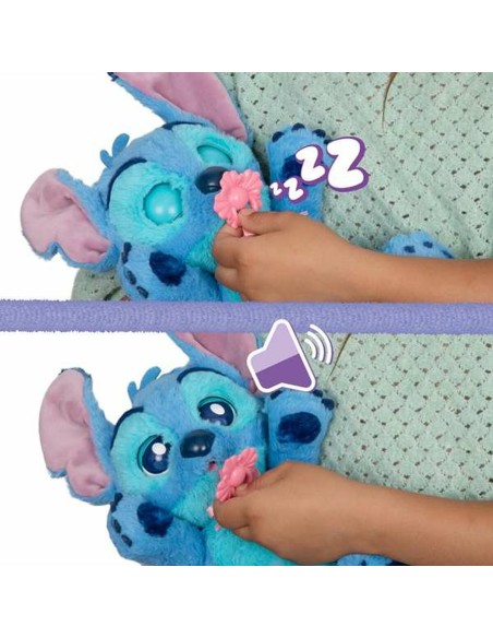 Fluffy toy Stitch 10,30 x 19 x 11,20 cm Multicolour Plastic