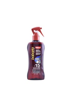 Protective Oil Monoi Tahiti Babaria Solar Aceite Monoi Tahiti SPF 15 (300 ml) Spf 15 300 ml