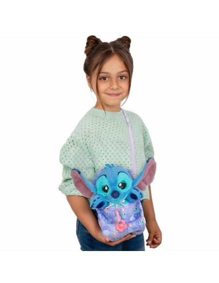 Fluffy toy Stitch 10,30 x 19 x 11,20 cm Multicolour Plastic