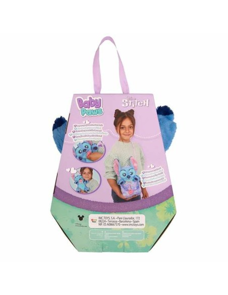 Fluffy toy Stitch 10,30 x 19 x 11,20 cm Multicolour Plastic