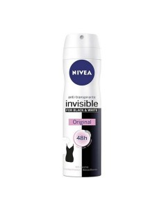 Spray Deodorant Black & White Invisible Nivea (200 ml)