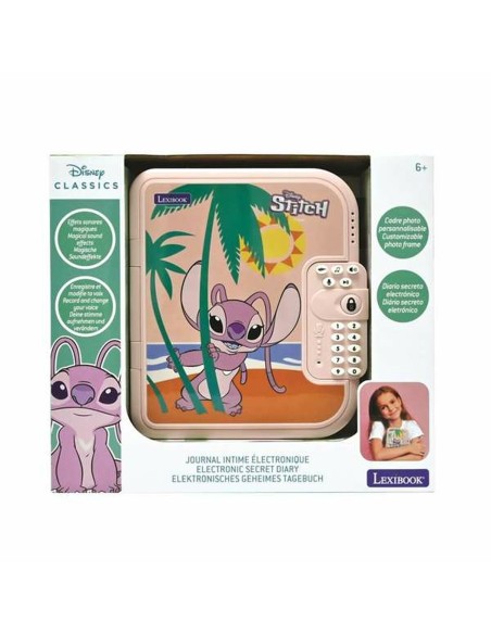 Interactive Toy Stitch Angel Pink Diary