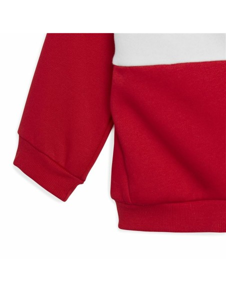 Children’s Tracksuit Adidas I 3S Tib Fl Ts Red