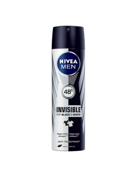 Spray Deodorant Men Black & White Invisible Nivea Men Black White Invisible (200 ml) 200 ml