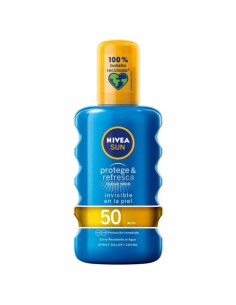 Spray Sun Protector PROTEGE & REFRESCA Nivea Spf 50 (200 ml) 50 (200 ml)