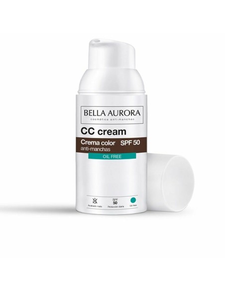CC Cream Bella Aurora Spf 50 Without oil (30 ml)