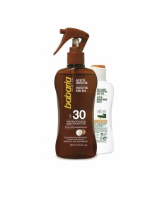 Sun Protection Set Babaria Solar Aceite Coco Lote 2 Pieces Spf 30