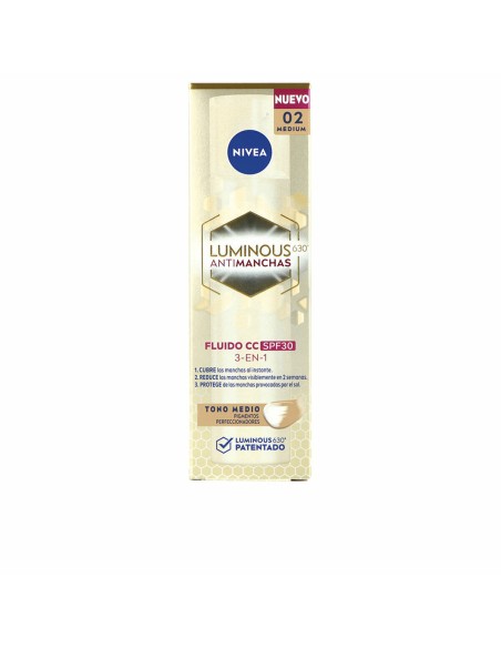 CC Cream Nivea LUMINOUS 630º Medium Spf 30 40 ml
